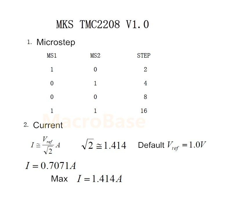 Driver MKS TMC 2208 v2.0 controlador de motor paso a paso_3